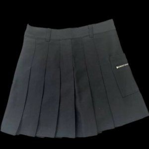 Black Panelled Skirt